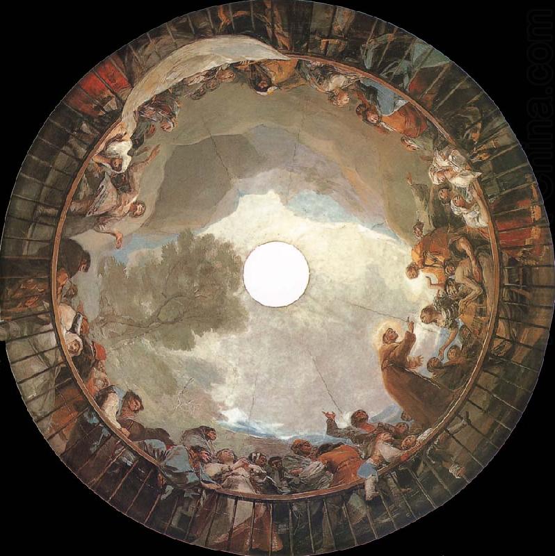 Miracle of St Anthony of Padua, Francisco Goya